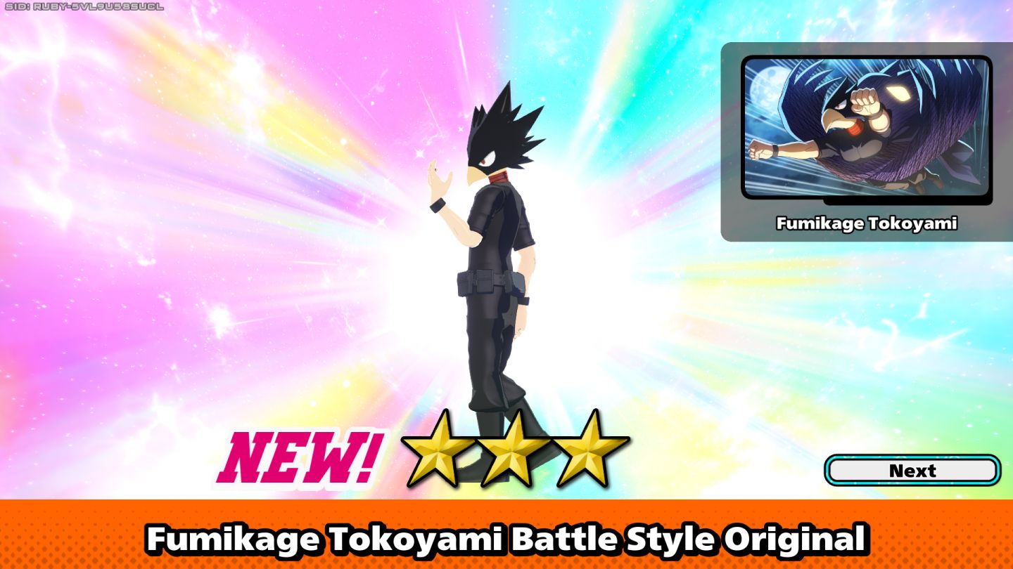 Conta My Hero Ultra Midoriya Tech+rapid
