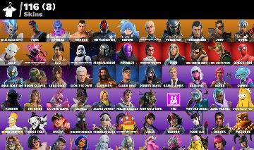 >>Conta Fortnite | 116 Skins | Lara Croft | Loki Laufeyson | ntrega automática!!