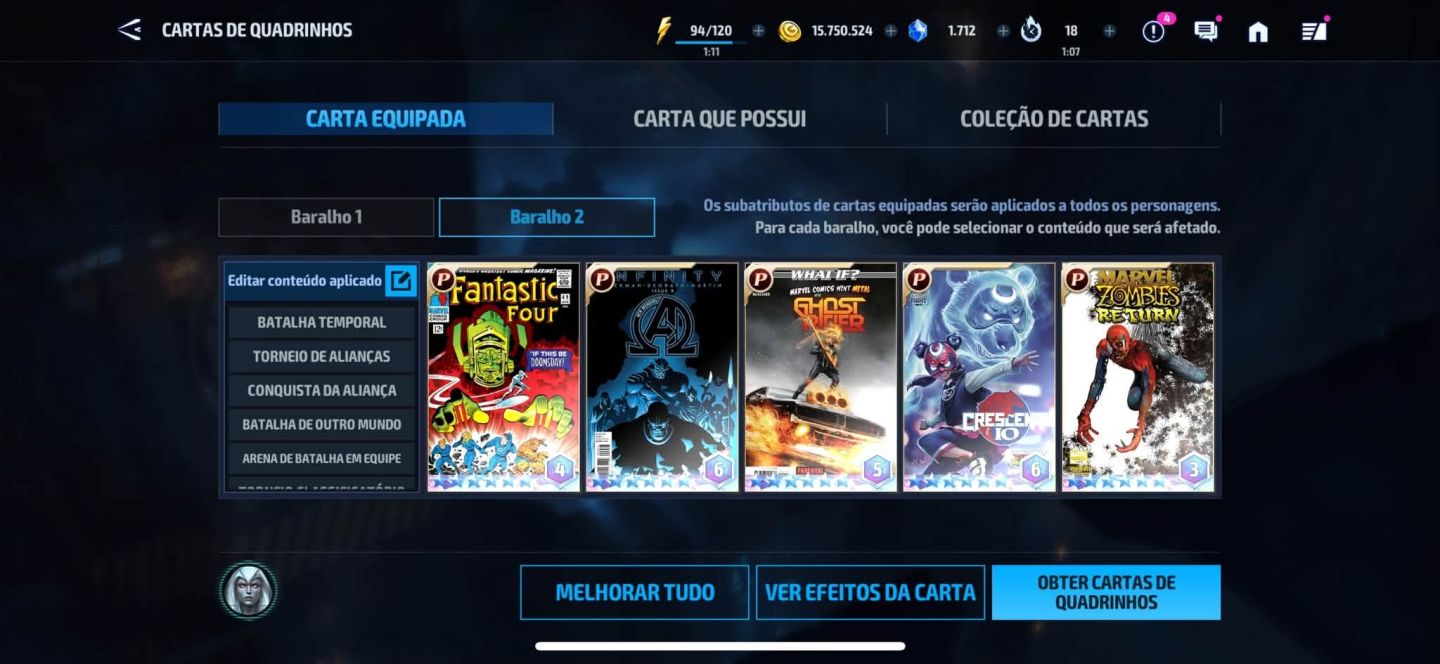 CONTA MARVEL FUTURE FIGHT VIP 14