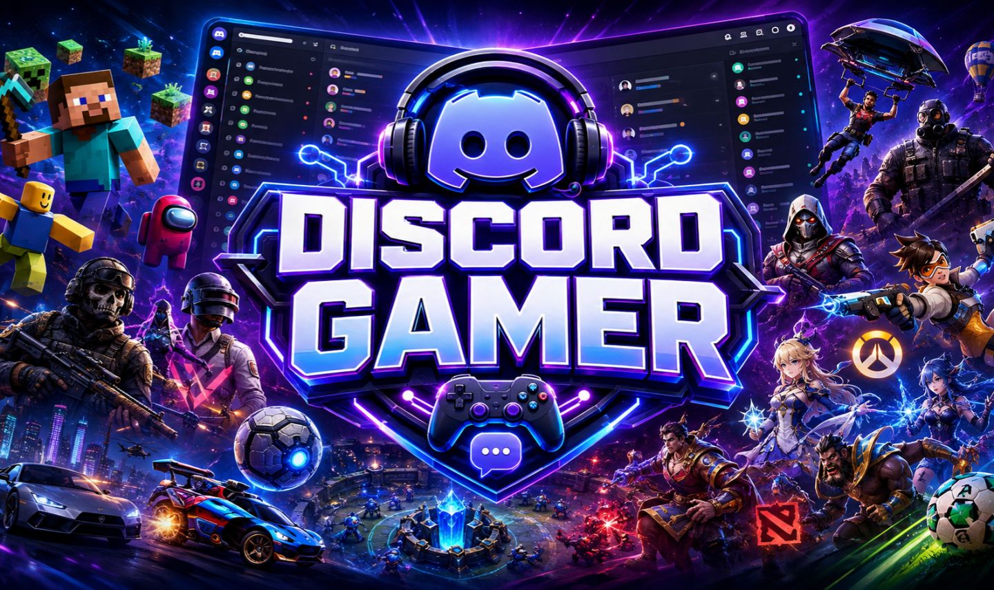 SERVIDOR DISCORD GAMER | CARGOS, SALAS DE TEXTO E VOZ | ENTREGA AUTOMÁTICA.