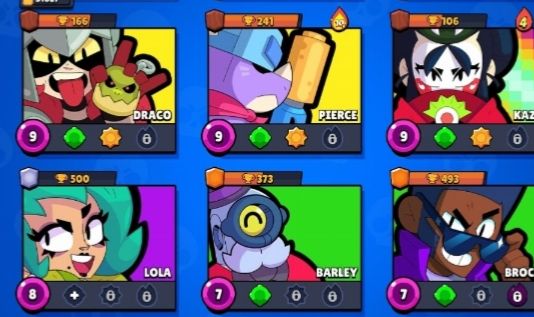 Conta de brawl stars forte e bem upada