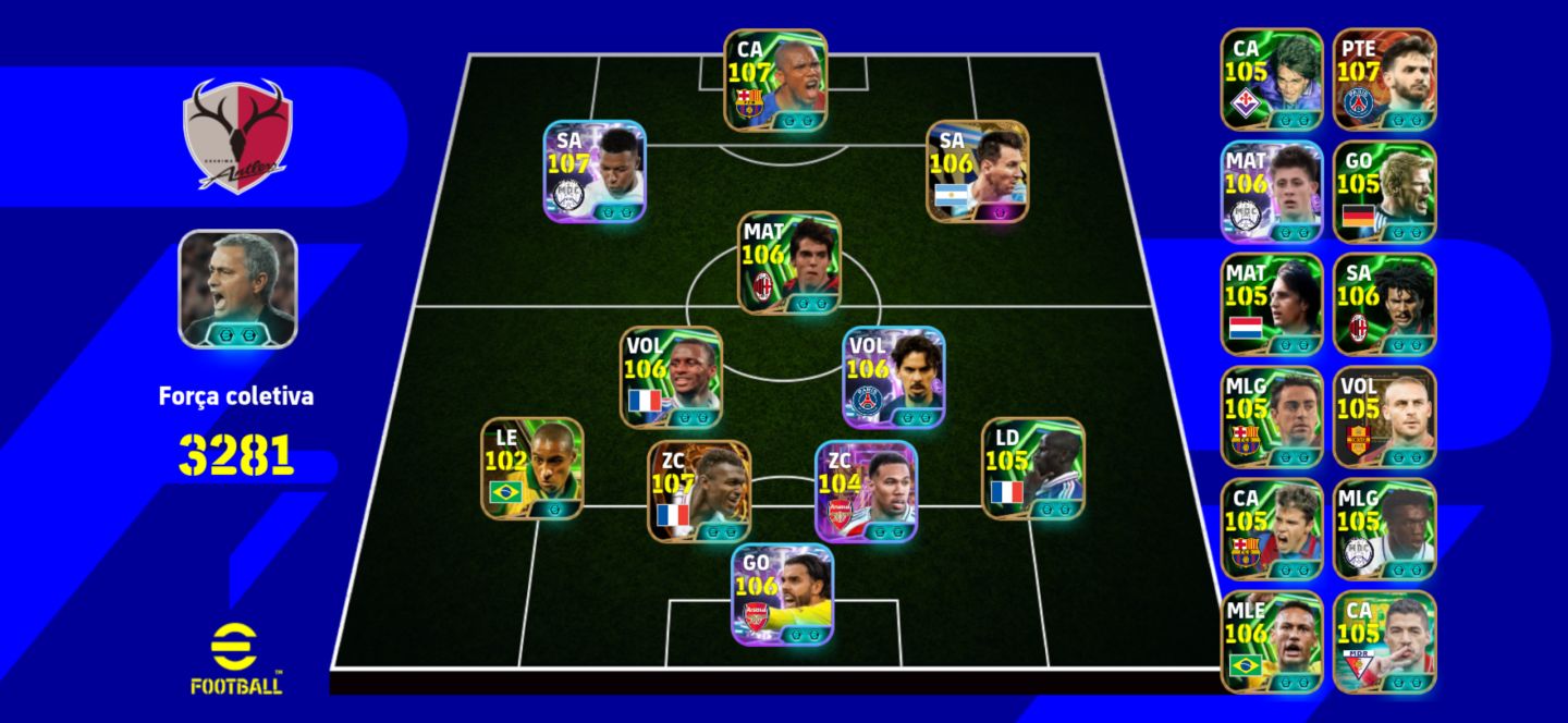 Conta de Efootball Completa Demais 3281
