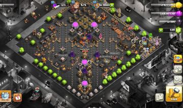 Conta Clash of Clans Cv10 - Obstáculos Raros