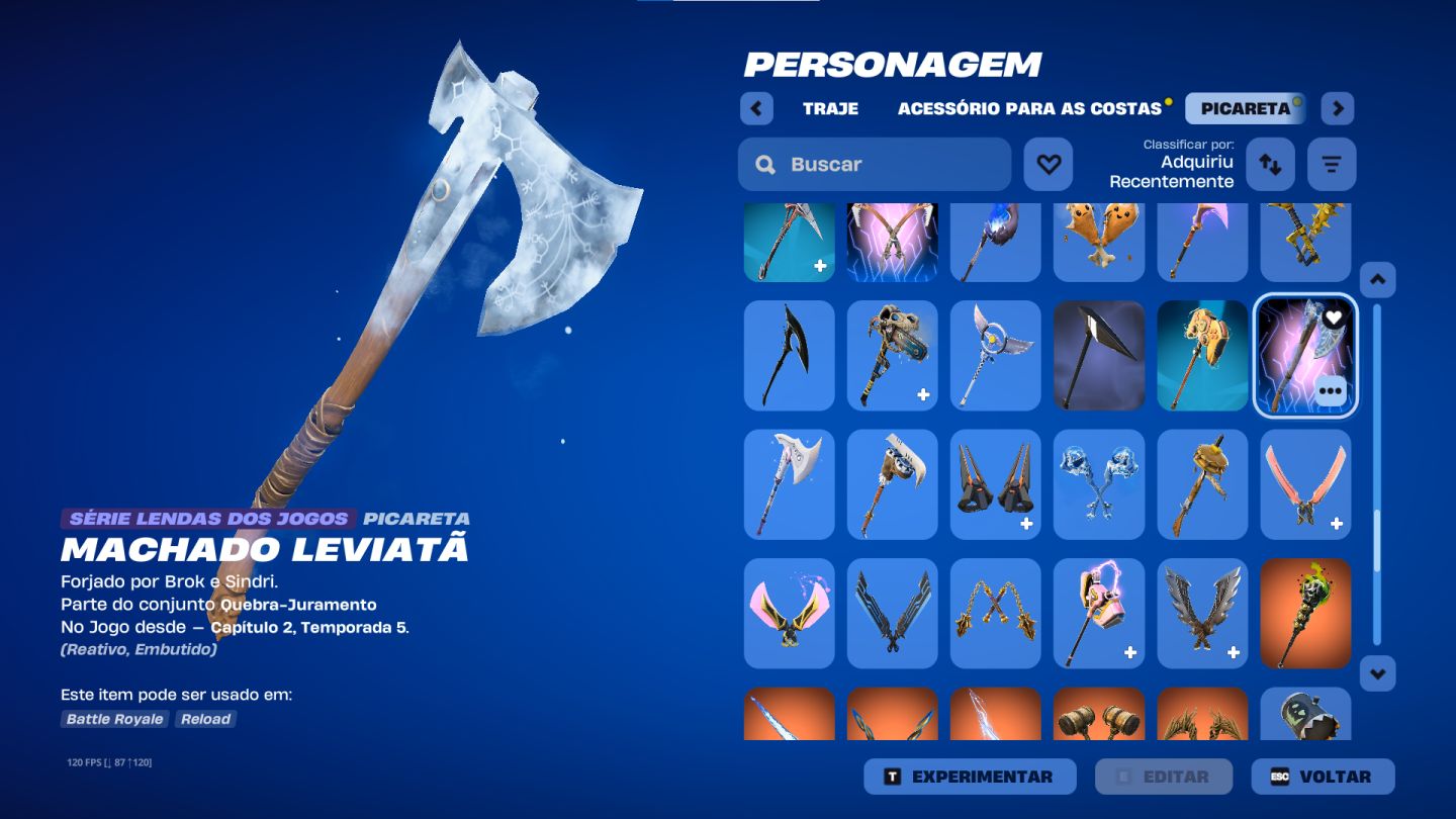 CONTA FORTNITE COM GTA 5 NA CONTA EPIC GAME E VARIAS SKINS E PASSES COM PARCERIA