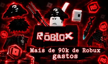 CONTA ROBLOX UNISSEX+90K GASTOS | KORBLOX + LIMITED