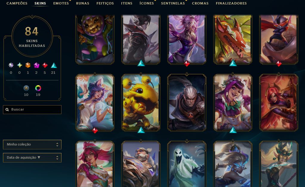 [Entrega Automática] Lol Esmeralda, 84 Skins, + Raras! Honra 4, 36K Ea, Lvl 100