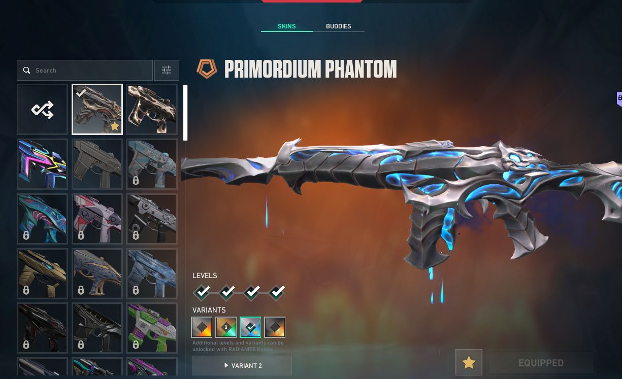 CONTA VALORANT COM VANDAL PRIMORDIUM - MAIS DE R$1000 GASTOS