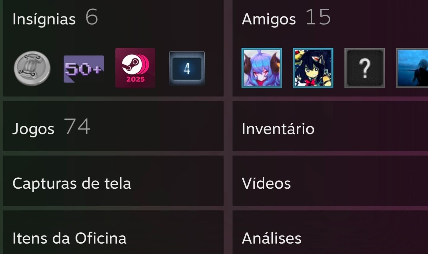 Conta steam +50 jogos e vários jogos Triple A