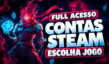 CONTAS STEAM ( JOGOS PERMANENTES / ONLINE ) FULL ACESSO EXCLUSIVO APENAS SUA
