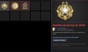 CONTA CS2 PRIME - 3 MEDALHAS (PREMIER DISPONIVEL) - 700 HORAS CS - 100% SEGURO!