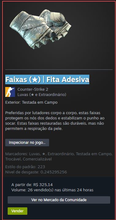 KIT AZUL CS GO (AK47, M4A4, LUVA, DEAGLE, AND AWP