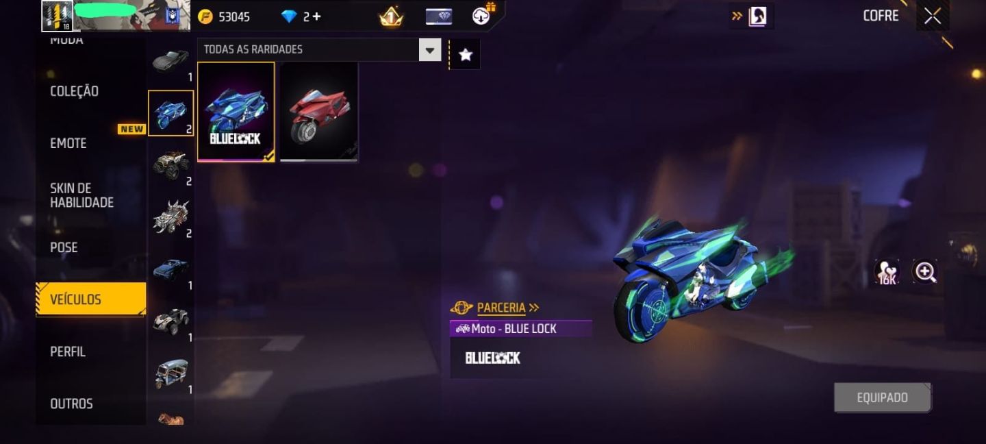 CONTA FF NV 18 - 2 CAMISAS DE TIME (URUGUAI E PERU) + SOU FARAÓ + MOTO BLUE LOC