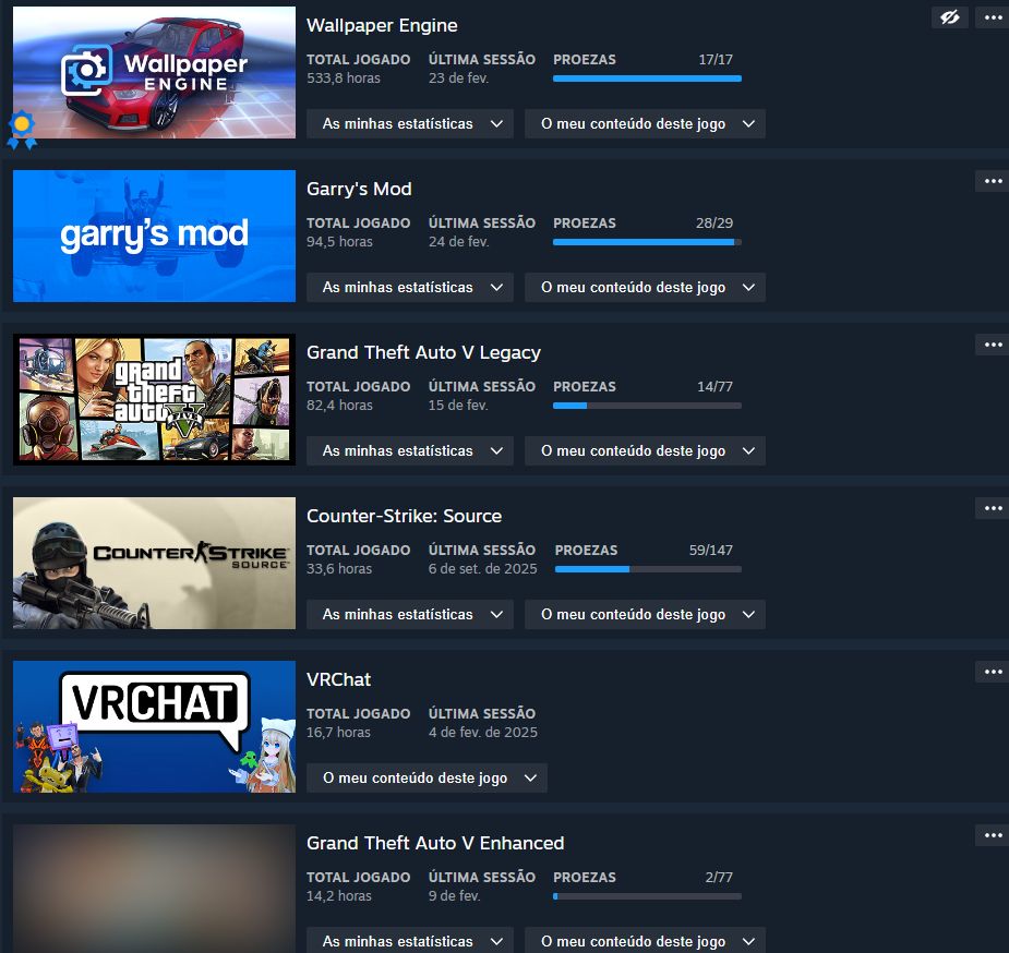 CONTA STEAM COM 30 JOGOS E F1 2024