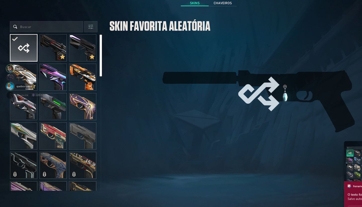 Conta valorant com 12 skin de vandal