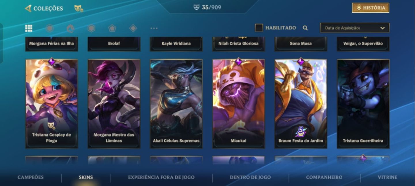 CONTA WILD RIFT JINX + VI ARCANE EXCLUSIVAS + MORGANA VERÃO LIMITADA