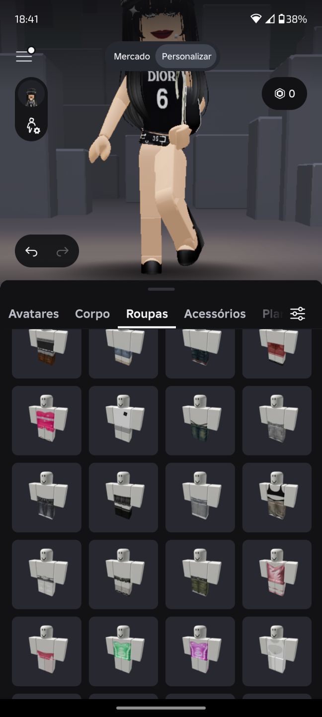 CONTA EXCLUSIVA ROBLOX: FASHION FACE + VIP NO DRESS TO IMPRESS!