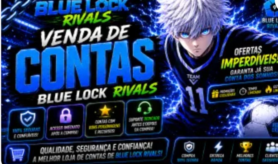 Blue lock rivals conta master class melhor preço do mercado
