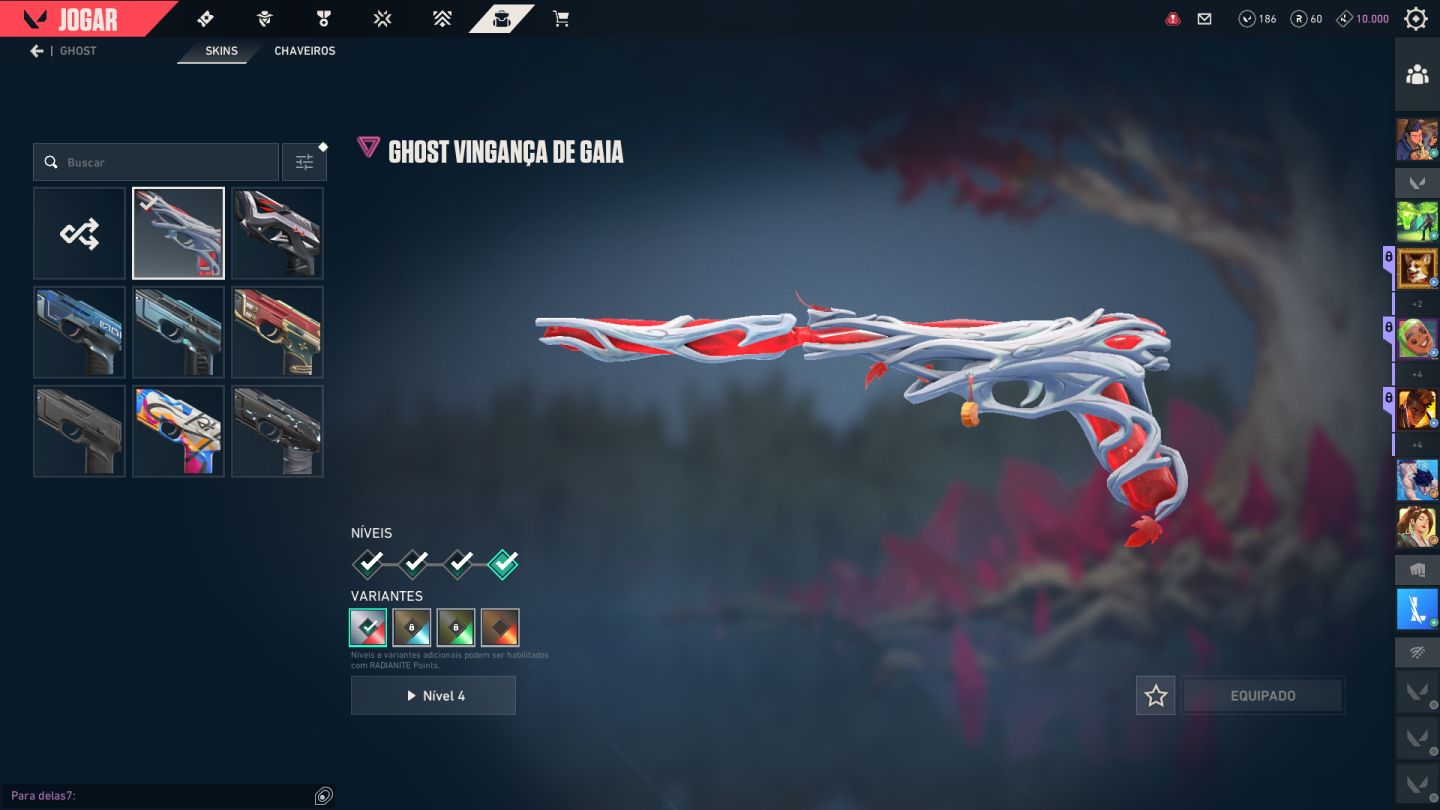 Conta prata 1 com faca saqueadora e varias skins