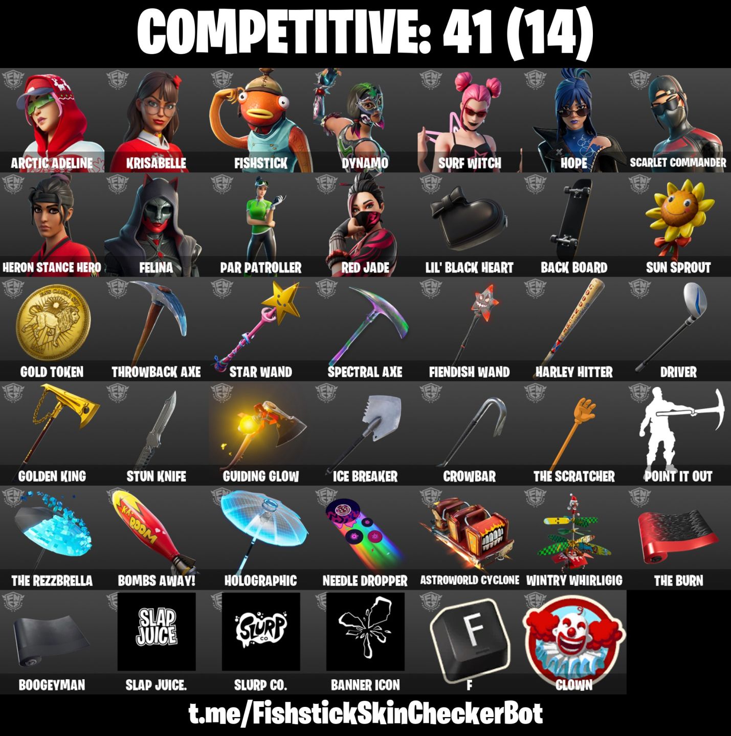 Conta Fortnite com Gold Midas | Gold Brutus | Gold Meowscles e 127 Skins