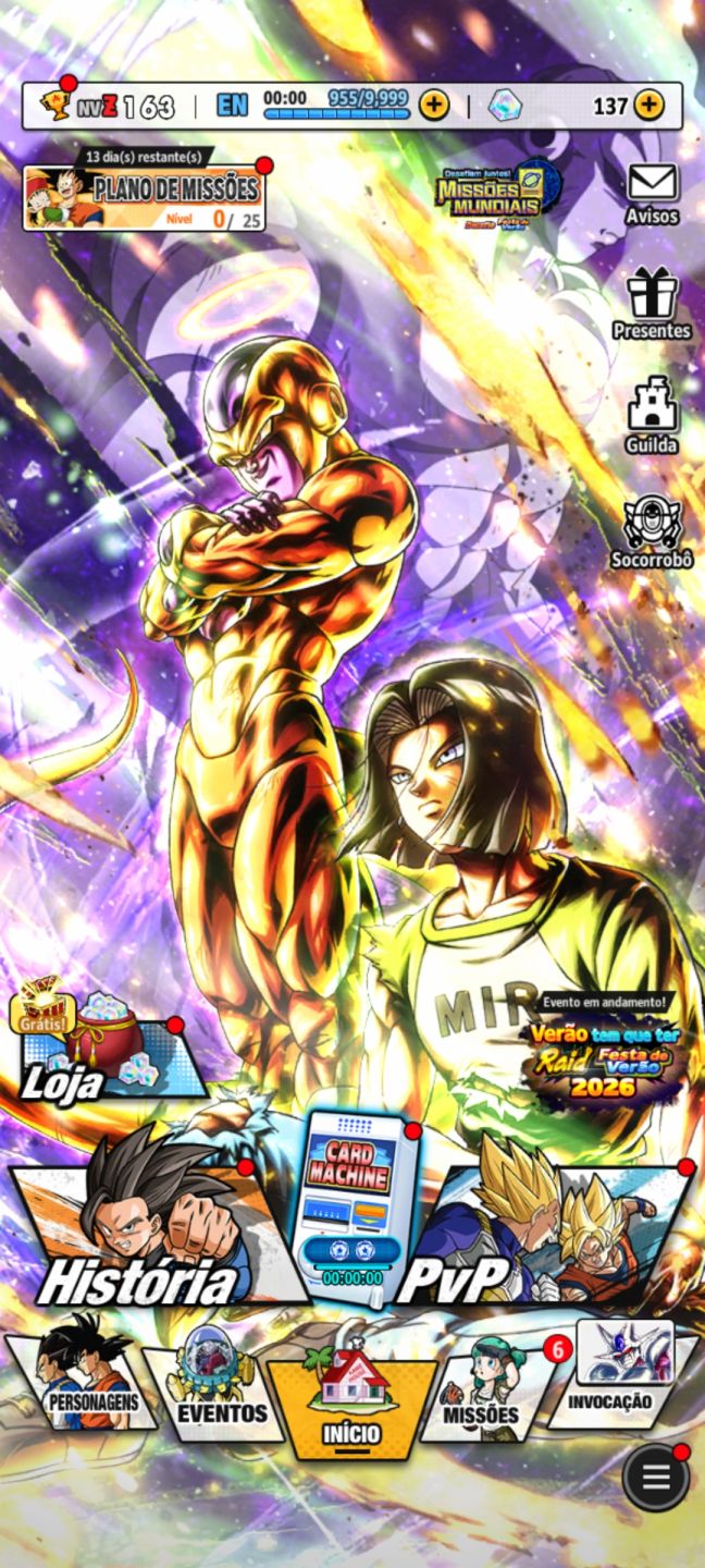 Conta Dragon Ball Legends (ToP)