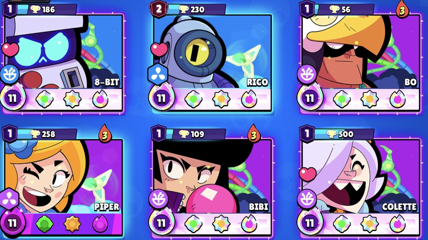 CONTA DE BRAWL STARS CRIADA EM 2019 MUITO RARA!