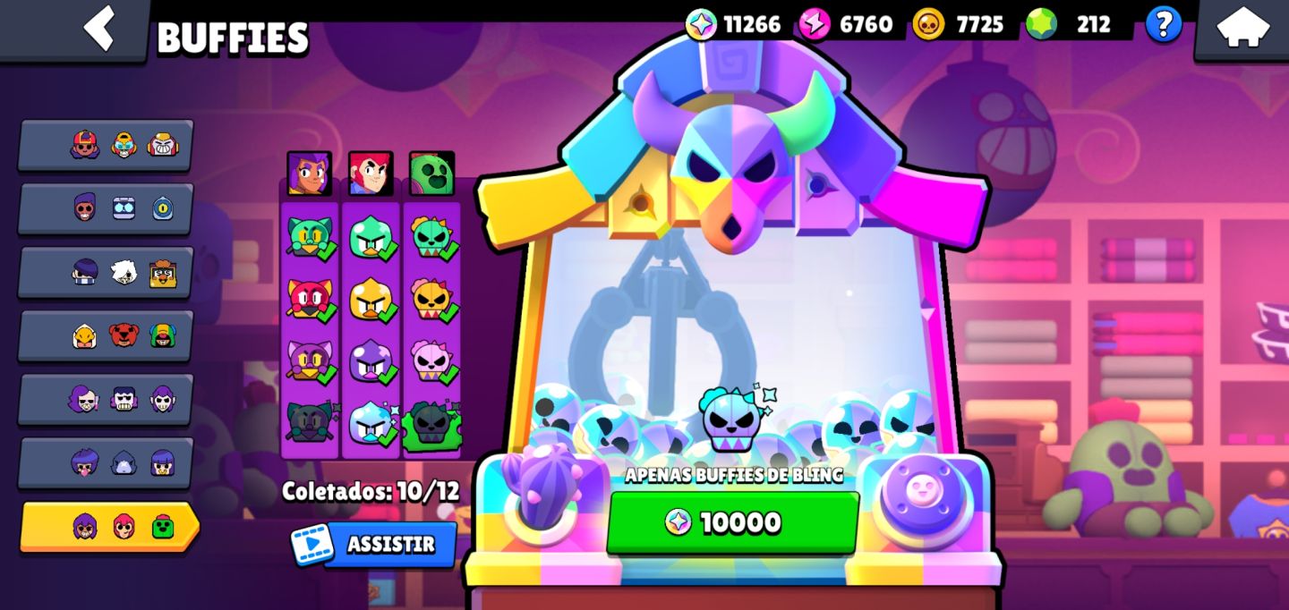 Conta de brawl stars 24k (2020, antiga) + conta de clash arena 26 Gemada