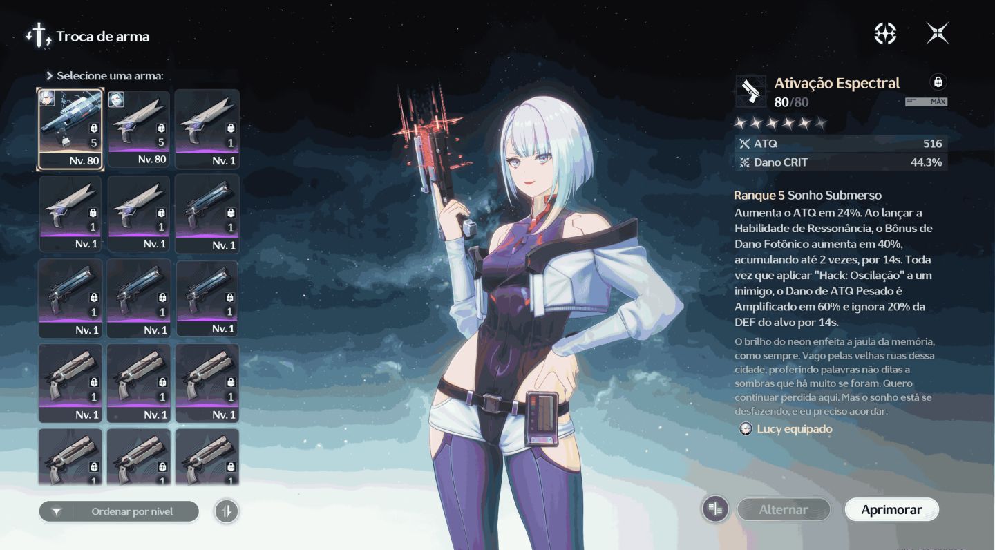 Wuthering Waves - Contas Reroll Collab Cyberpunk - Varias Lucys S3 a S6 e Mais