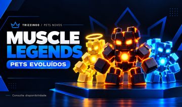 [ Novos Pets ] Muscle Legends | Lendas Musculares