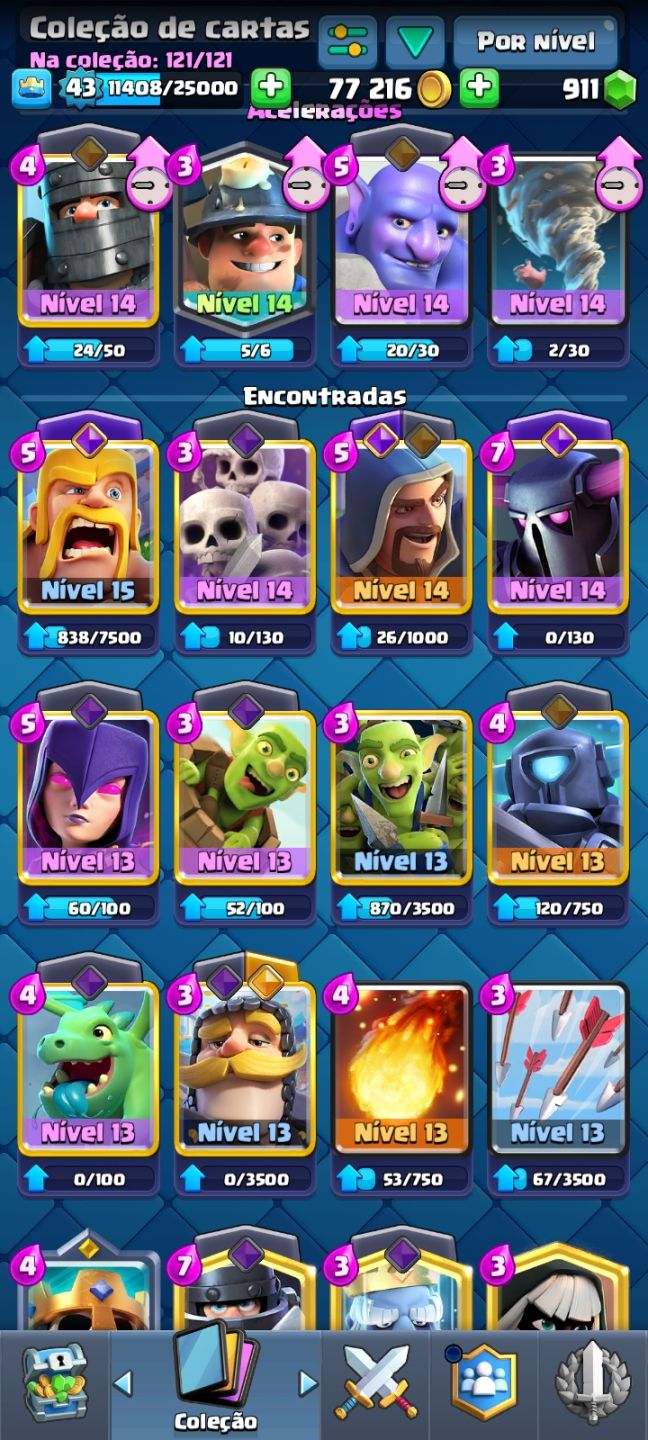 Conta Clash Royale + Brawl stars