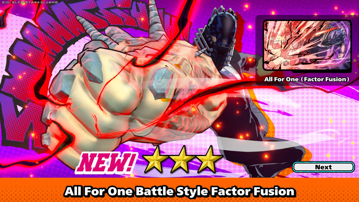 (STEAM)MY HERO ULTRA RUMBLE - Toya Todoroki + Midoriya OFA Tech + QUIRKS SETS