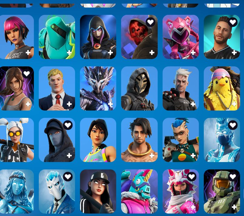 Conta fortnite /300+skins/picaretas 300+/emotes300+/ gliders300+