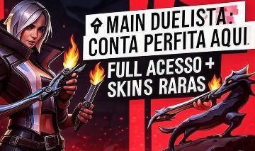 Venda de Conta Valorant com Facas, Skins Premium e Nível Alto!