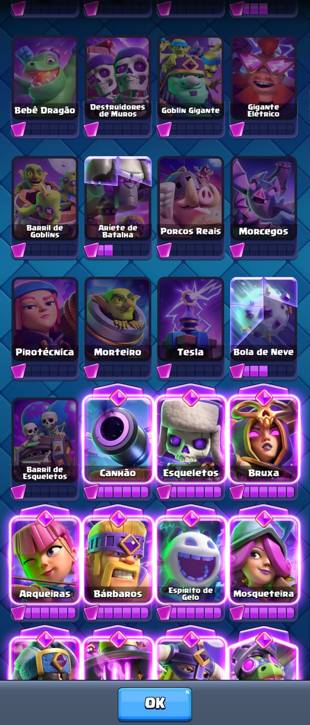Conta Clash Royale LVL 15 14500 troféus 14 evoluções, 5 herois (NICK GRATIS)