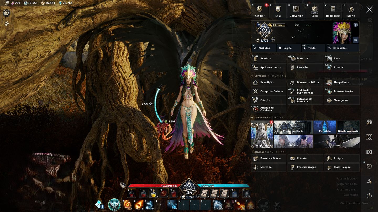CONTAAION 2 LVL 45 Sorcerer 1,800 Gear Score + VIP Steam com Vários Jogos