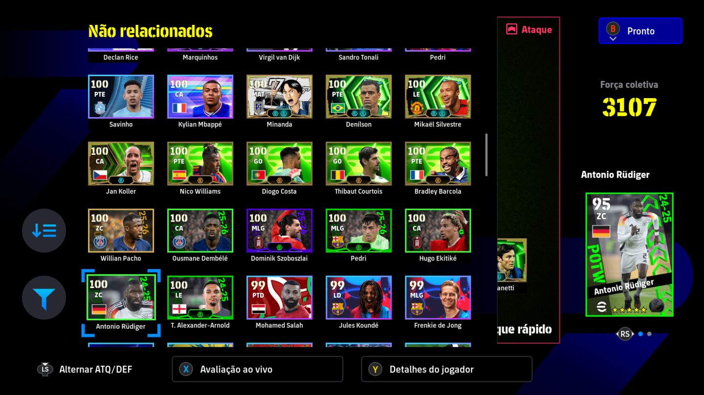 Conta STEAM meta de efootball 2027 com showtimes e epicos bons.