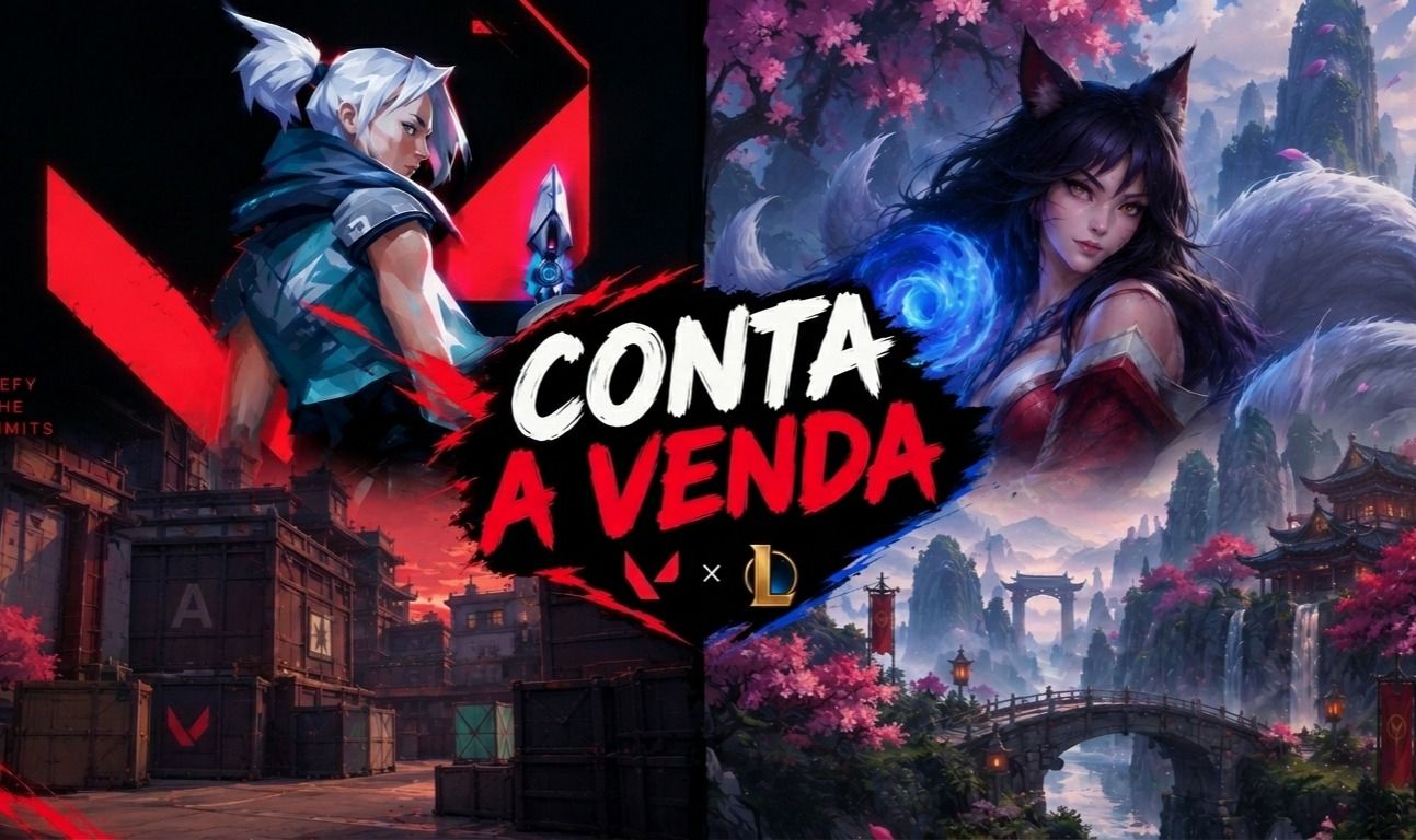 Conta Riot (Valorant e LoL) com alto investimento! Skins muito raras no Valorant