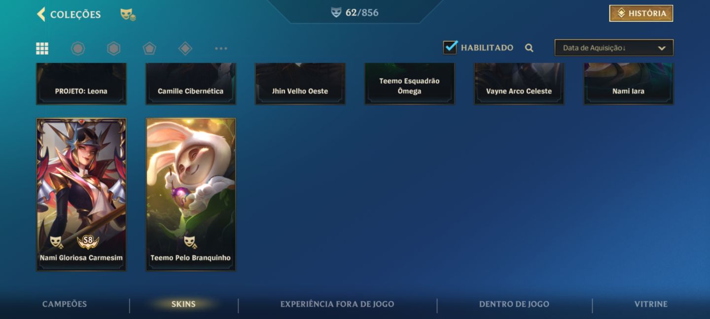 Conta WIld Rift League Of Legends 62 Skins De Eventos E Coleção Leona Completa