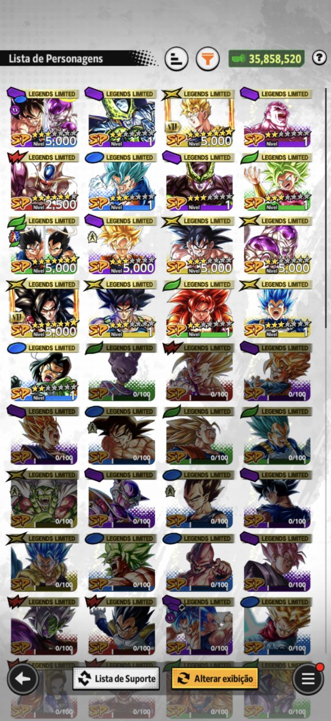 Dragon Ball Legends | Cooler ULTRA + Vegito ULTRA + Goku ULTRA + Goku LR