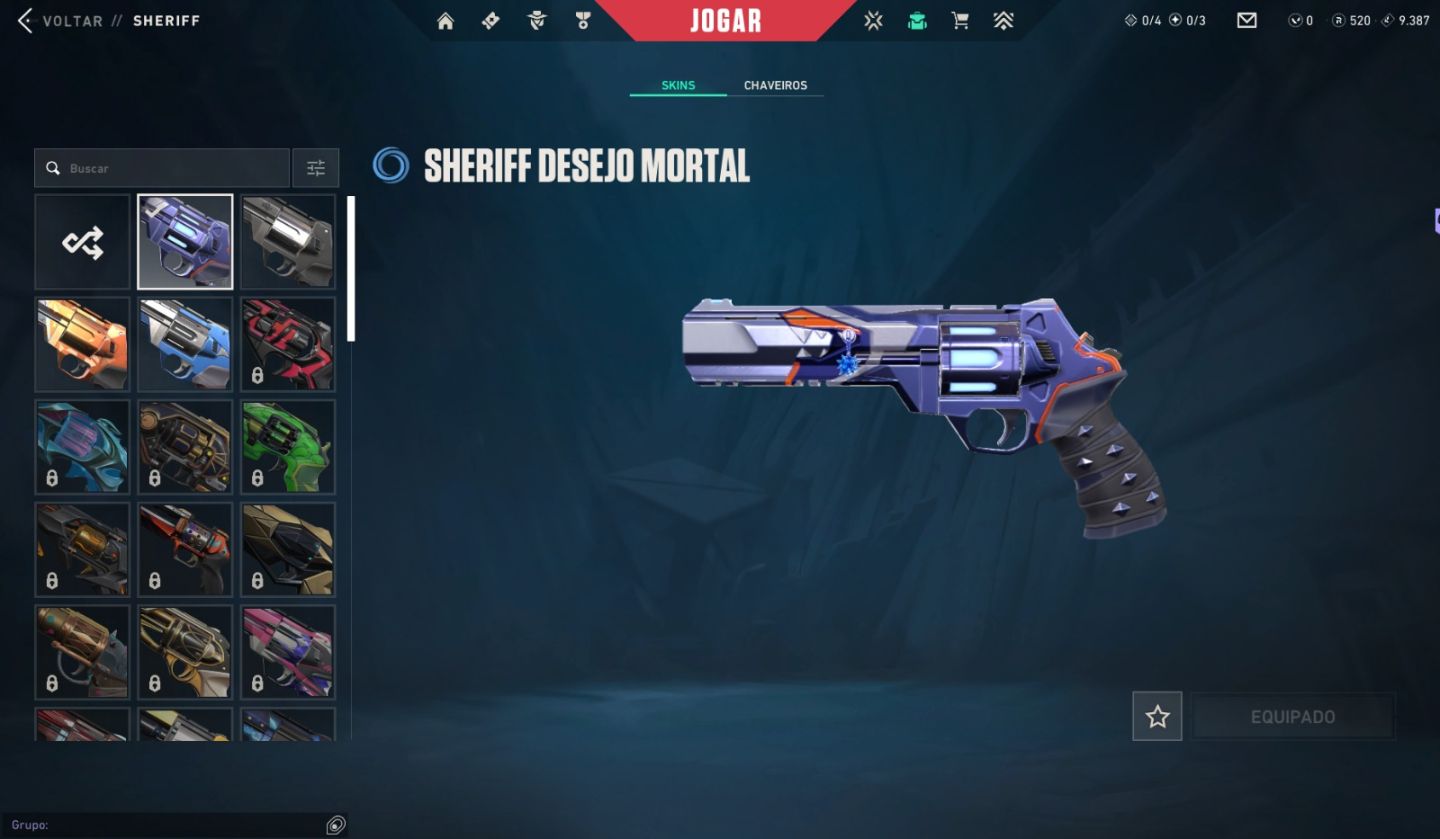 Conta Riot Valorant com skins de Vandal, Phantom, Awp, Faca e alguns passe, lol
