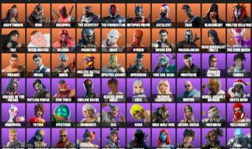 CONTA FORTNITE - 217 SKINS | Kado Thorne | PODE ALTERAR E-MAIL