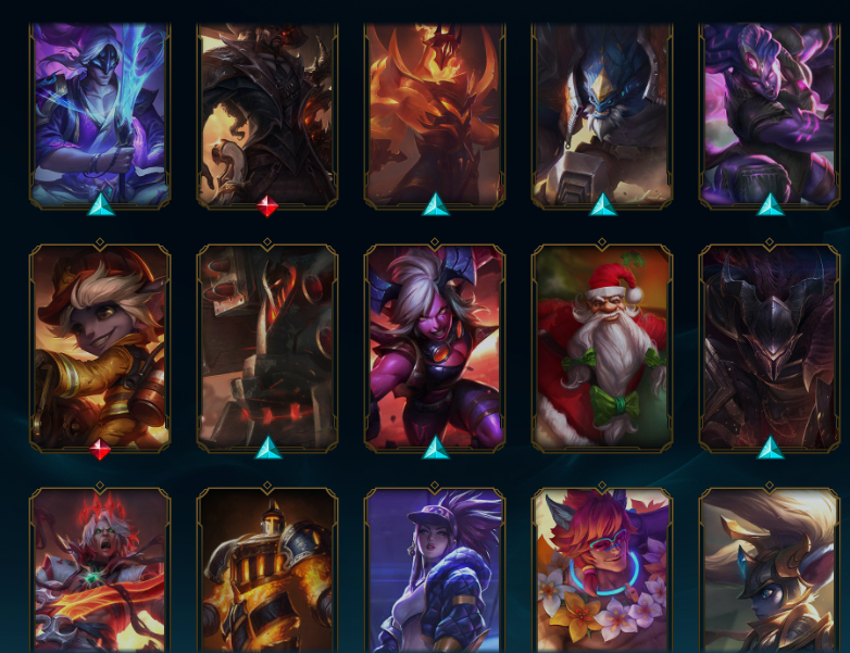 Conta Full Acess (Main Kassa): 174 skins + Todos os campeões