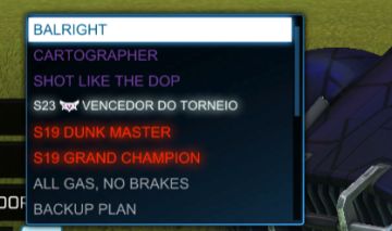 Conta Rocket league com tag ssl, Reward de ssl e tag de modo extra