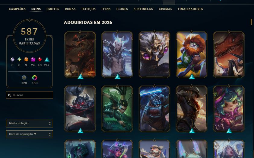 CONTA LOL E VALORANT FULL ACESSO