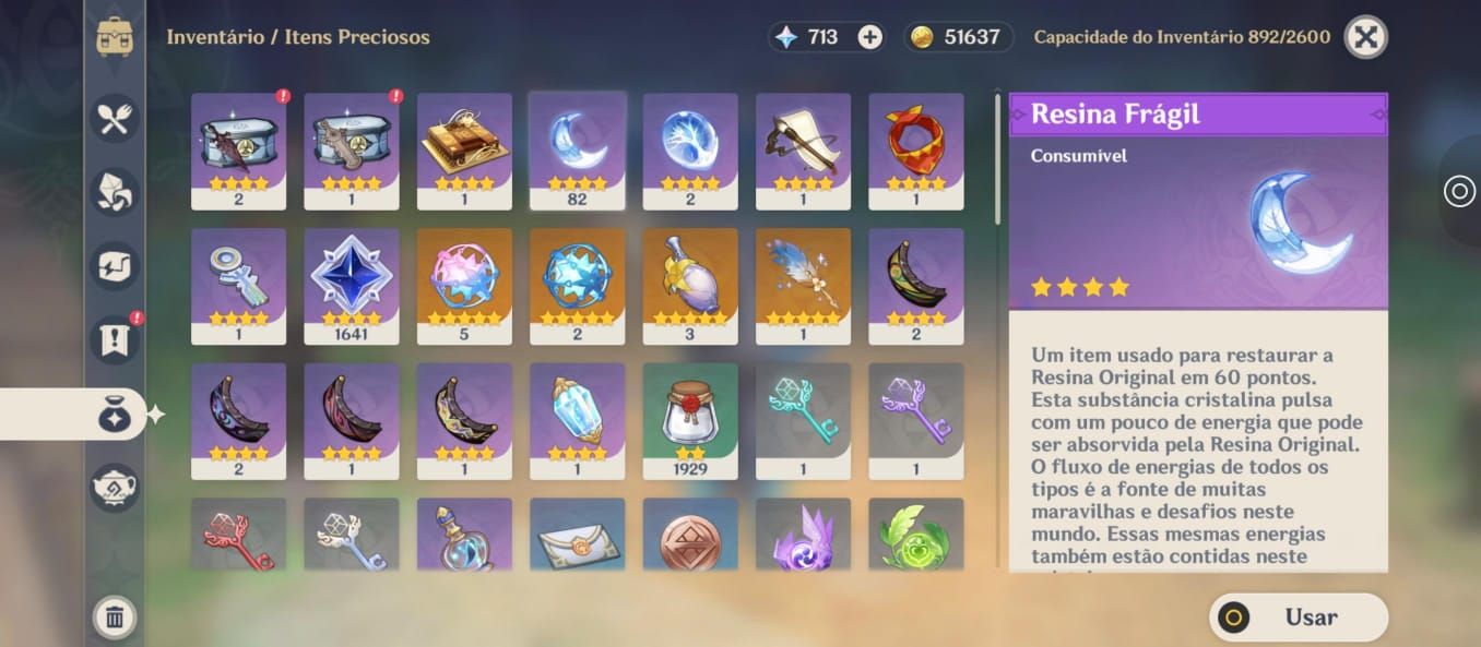 Neuvillette + assinatura + 7T5 + armas 5 estrelas Barato dms