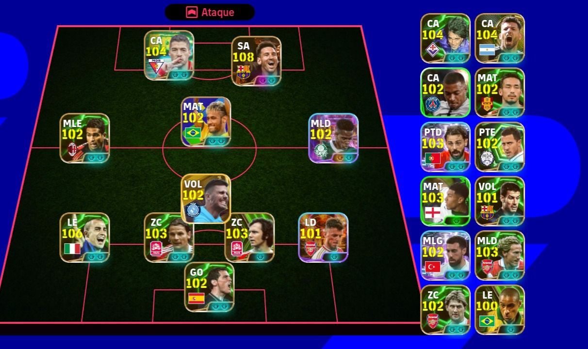 CONTA DE EFOOTBALL MUITO BOA