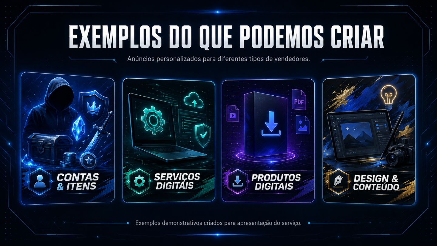 CRIO SEU ANÚNCIO GGMAX COMPLETO | CAPA + DESCRIÇÃO + COPY + TABELA