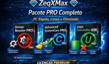 [MENOR PREÇO] DRIVER BOOSTER PRO+ADVANCED SYSTEM CARE PRO+UNINSTALL [ENVIO AUTO]