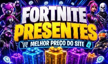 Vbucks (Itens da Loja) Via Presente no Fortnite