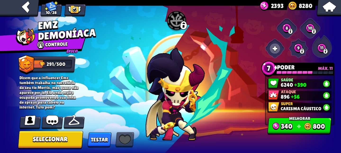 Conta brawl stars com passe raro