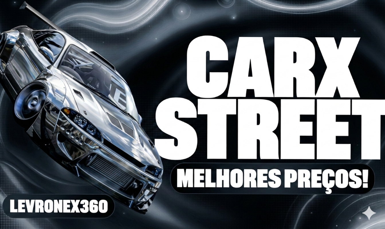 (CARX STREET) ADQUIRA DINHEIRO MOEDAS E CARROS PREMIUM PARA SUA CONTA!! 24H ON!